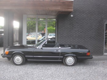 Mercedes SL 560 Cabrio Model 107, 4 zitter !