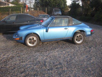 911 3.0  TARGA  'Project ' G - Modell ,Minerva Blue !