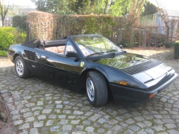 FERRARI Mondial Cabriolet  Black