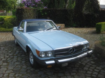 Mercedes SL 450 Cabriolet Model  107