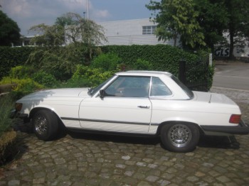 Mercedes SL380 Cabrio + Hardtop Model 107 , California import