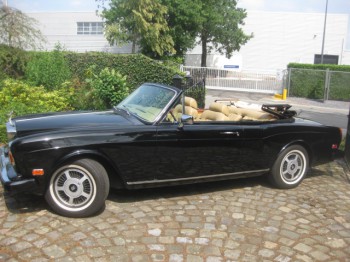 ROLLS-ROYCE CORNICHE CABRIO,schöne Farbkombination Schwarz-beige