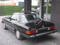 Mercedes SL 560 Cabrio Model 107, 4 zitter !