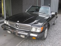 Mercedes SL 560 Cabrio Model 107, 4 zitter !