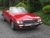 Mercedes SL 560 Cabrio Last model 107