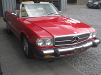 Mercedes SL 560 Cabrio Last model 107