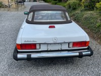 Mercedes  560SL   Roadster R107 Arctic White / Leather Light Brown, Autocheckreport+MBData!