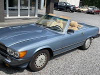 Mercedes 560 SL Cabrio Diamond Blue Metallic /Beige leather, 89169Miles Carfax History !