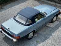 Mercedes 560 SL Cabrio Diamond Blue Metallic /Beige leather ,89169miles Carfaxhistory