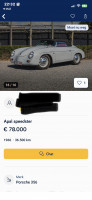 PORSCHE 356 SPEEDSTER APAL 1969