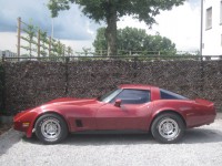 Corvette C3 T Roof   Burgundy Red