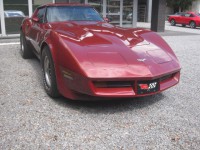 Corvette C3 T Roof   Burgundy Red