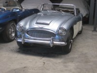 MK II  3000 Roadster BJ7  2+2 Ice Blue over Old English White