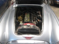 MK II  3000 Roadster BJ7  2+2 Ice Blue over Old English White