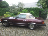 Mercedes SL 560 Cabriolet + Hardtop Model  107 , 4 Places !!