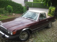 Mercedes SL 560 Cabriolet + Hardtop Model  107 , 4 Places !!