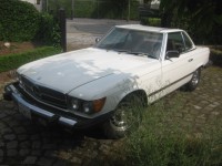 Mercedes SL380 Cabrio + Hardtop Model 107 , California import