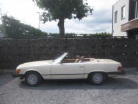 Mercedes SL 380 Cabrio  Model 107 in nice Color Ivory White