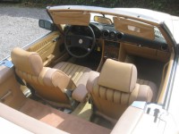 Mercedes  380SL  R107 Roadster in nice Color Ivory White +Polomino Cuir  1985 + History Report !