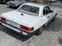 Mercedes  560SL   Roadster R107 Arctic White / Leather Light Brown, Autocheckreport+MBData!